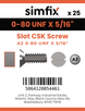 Simfix product label - 963UFA2080008-D