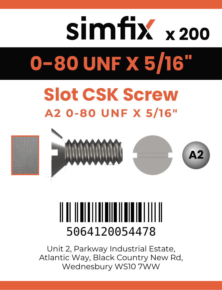 Simfix product label - 963UFA2080008-T