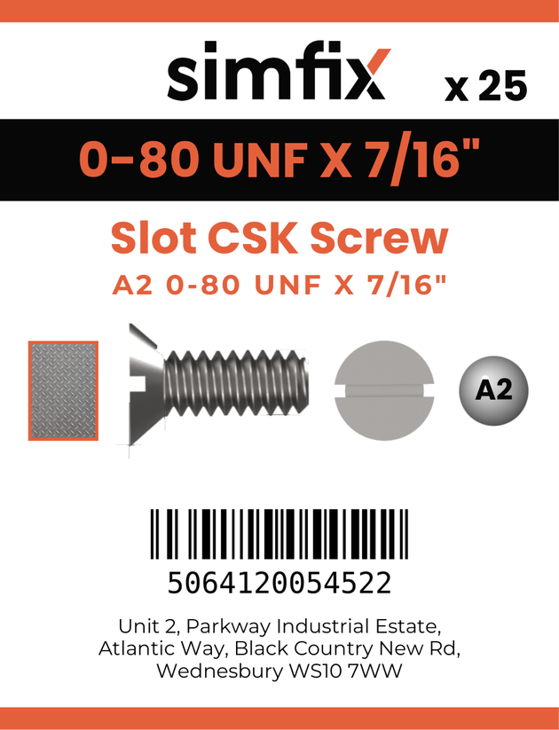 Simfix product label - 963UFA2080011-D
