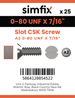 Simfix product label - 963UFA2080011-D