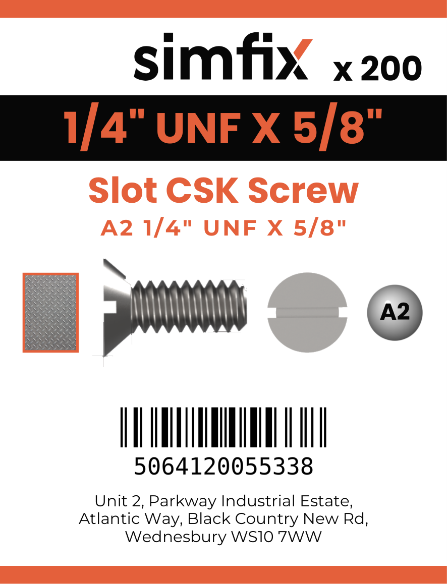 Simfix product label - 963UFA214016-T
