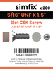 Simfix product label - 963UFA2516038-T