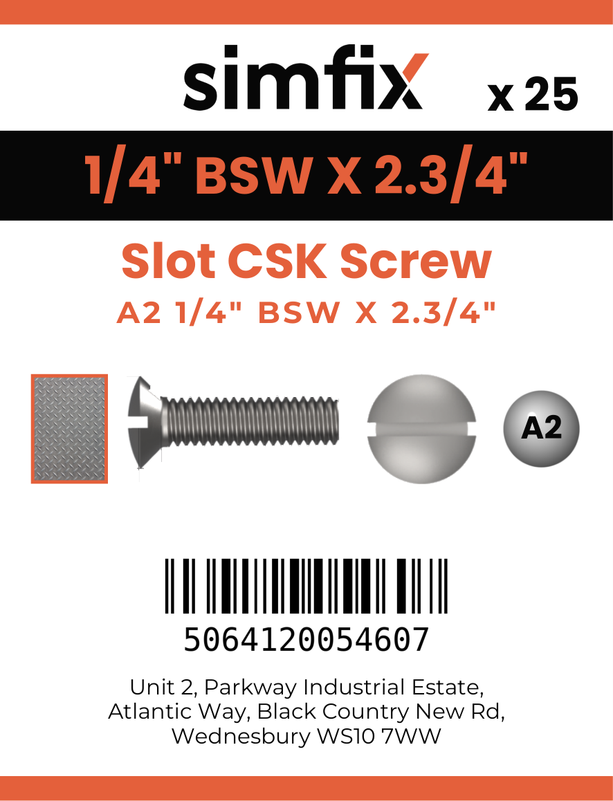 Simfix product label - 963WA214070-D