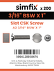 Simfix product label - 963WA2316025-T