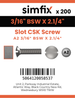 Simfix product label - 963WA2316057-T