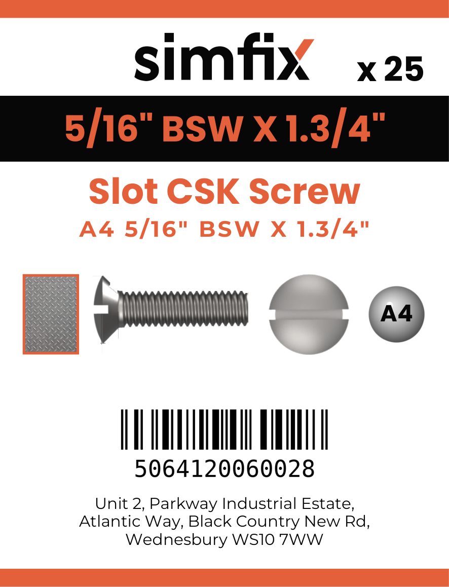 Simfix product label - 963WA4516044-D
