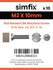 Simfix product label - 964A202010-D