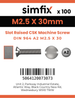 Simfix product label - 964A2025030-T