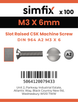 Simfix product label - 964A203006-T