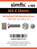 Simfix product label - 964A203012-T