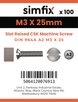 Simfix product label - 964A203025-T