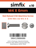 Simfix product label - 964A204006-D