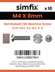Simfix product label - 964A204008-D