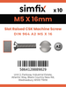 Simfix product label - 964A205016-D