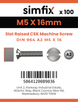 Simfix product label - 964A205016-T