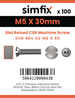 Simfix product label - 964A205030-T
