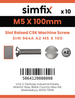 Simfix product label - 964A205100-D