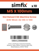 Simfix product label - 964A205100-D