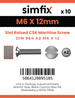 Simfix product label - 964A206012-D