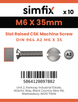 Simfix product label - 964A206035-D