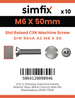 Simfix product label - 964A206050-D