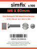 Simfix product label - 964A206080-T