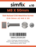Simfix product label - 964A208050-D
