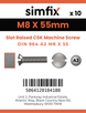 Simfix product label - 964A208055-D