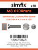 Simfix product label - 964A208100-D