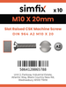 Simfix product label - 964A210020-D