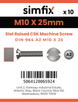 Simfix product label - 964A210025-D