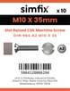 Simfix product label - 964A210035-D