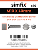 Simfix product label - 964A210040-D