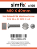 Simfix product label - 964A210040-T