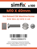 Simfix product label - 964A210040-T