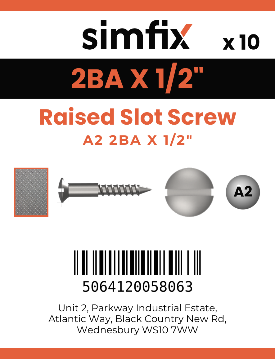 Simfix product label - 964A22BA013-D