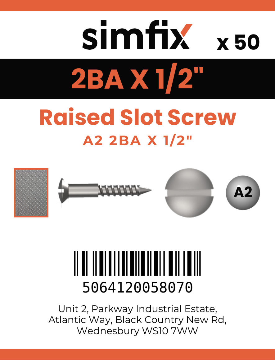 Simfix product label - 964A22BA013-T