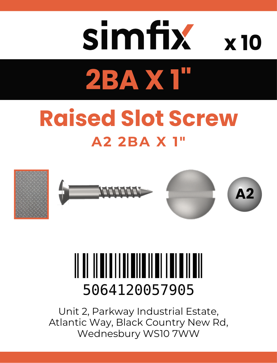 Simfix product label - 964A22BA025-D