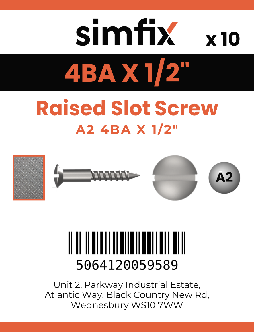 Simfix product label - 964A24BA013-D