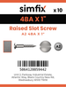 Simfix product label - 964A24BA025-D