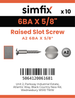 Simfix product label - 964A26BA016-D