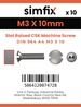 Simfix product label - 964A403010-D