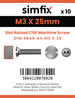 Simfix product label - 964A403025-D