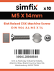 Simfix product label - 964A405014-D