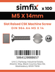Simfix product label - 964A405014-T