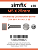 Simfix product label - 964A405025-D