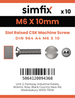Simfix product label - 964A406010-D