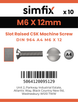 Simfix product label - 964A406012-D