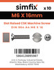 Simfix product label - 964A406016-D