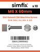 Simfix product label - 964A406060-D